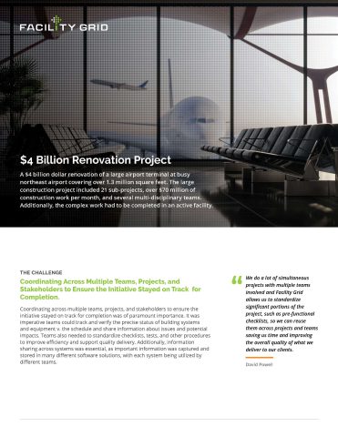 $4 Billion Renovation Project